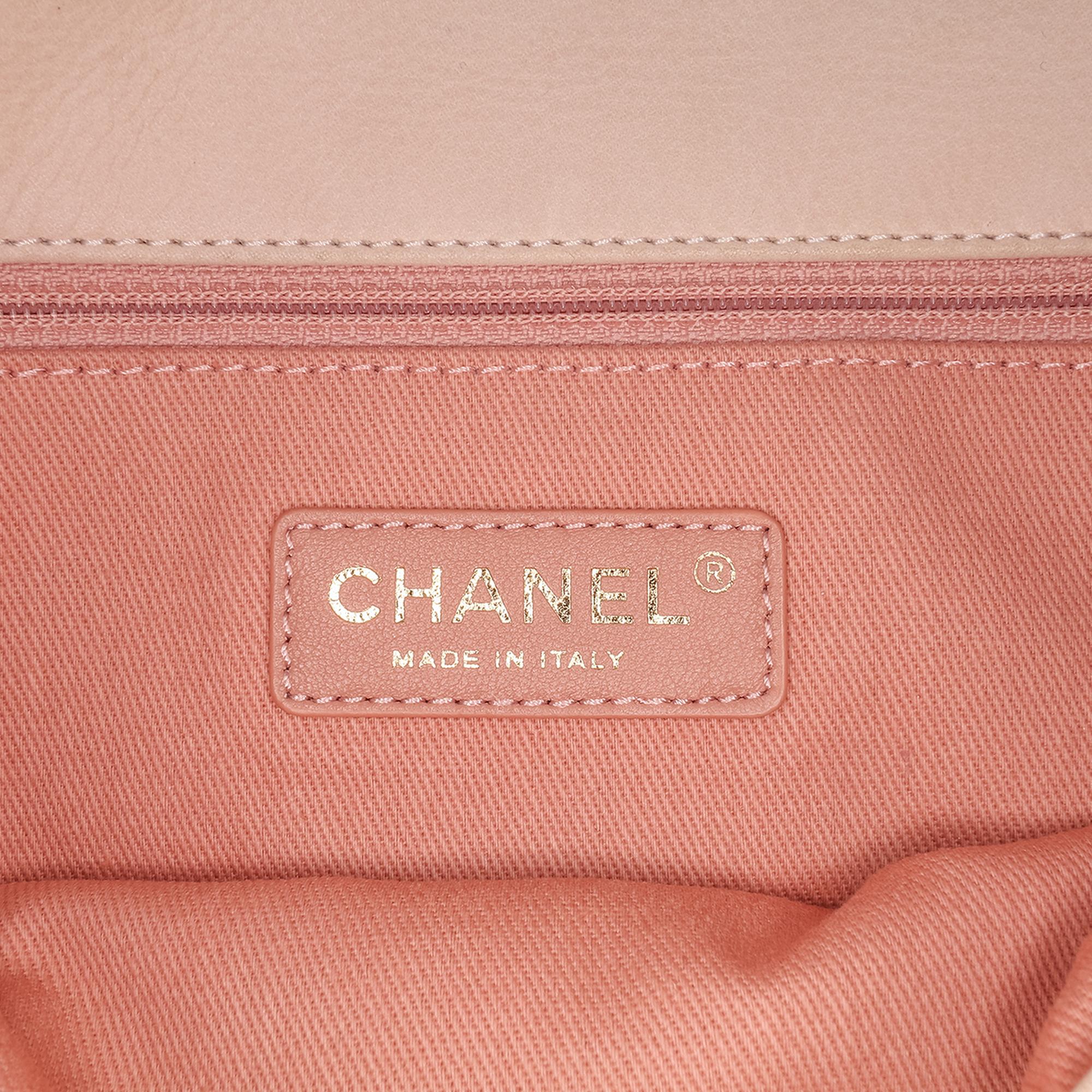 Chanel Jumbo Quilted Calfskin Triple Stitched Flap