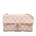 Chanel Jumbo Quilted Calfskin Triple Stitched Flap