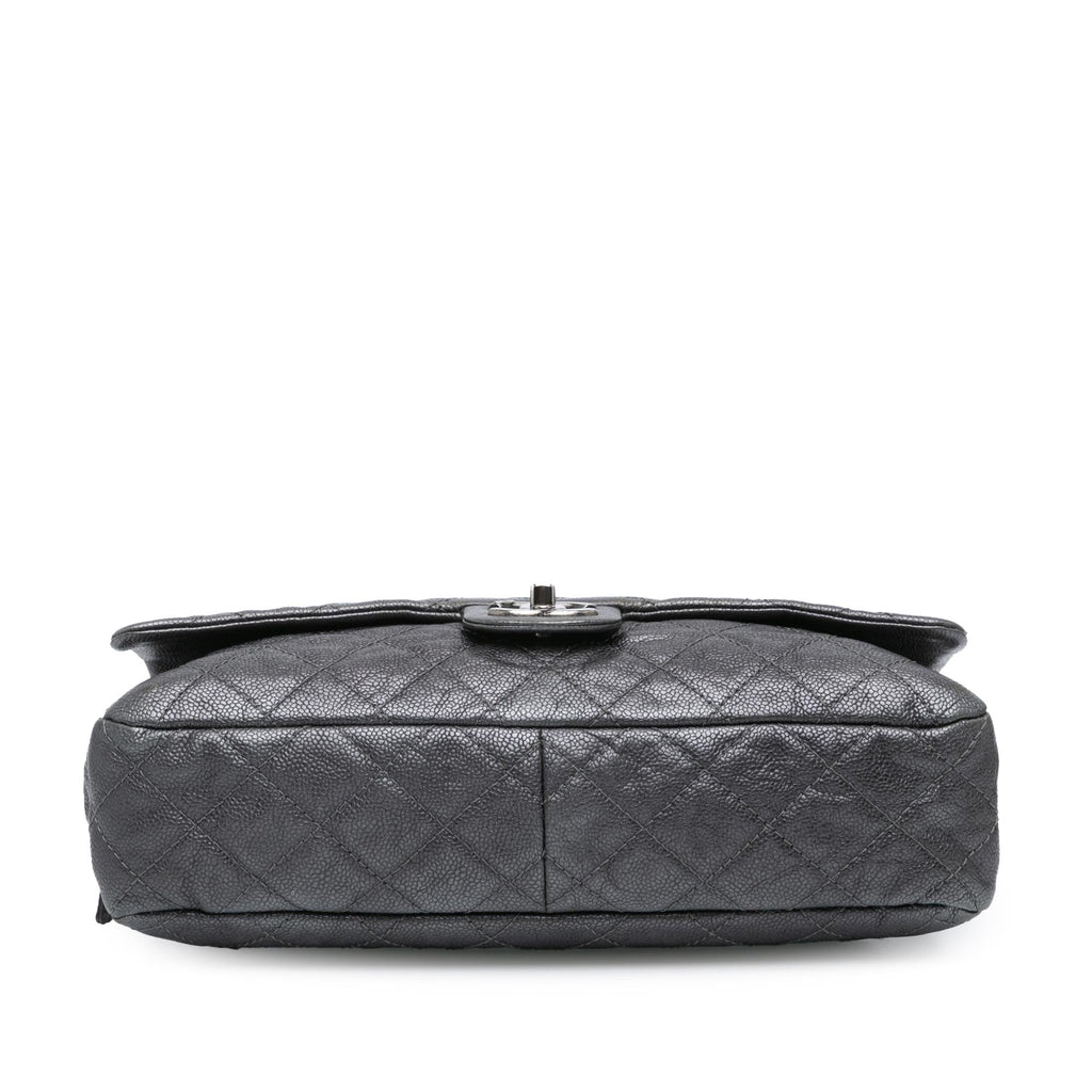 Chanel Jumbo Quilted Caviar Easy Flap