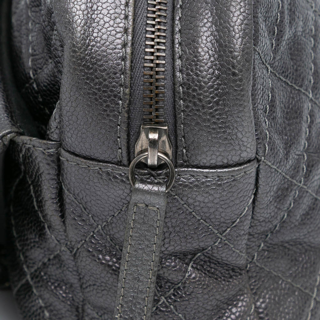 Chanel Jumbo Quilted Caviar Easy Flap