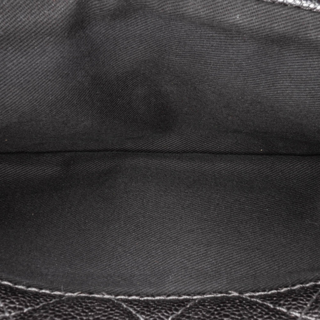 Chanel Jumbo Quilted Caviar Easy Flap