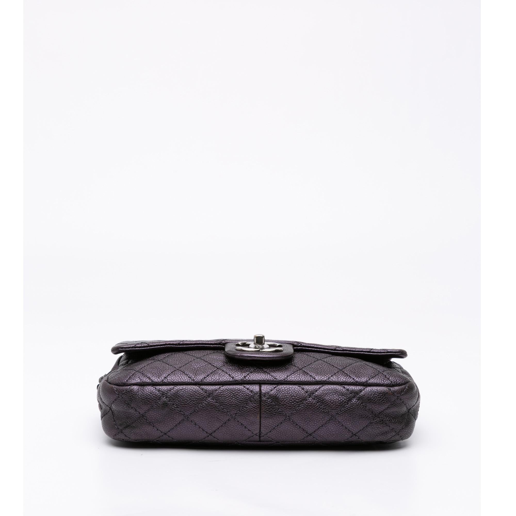 Chanel Jumbo Quilted Caviar Easy Flap
