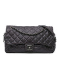 Chanel Jumbo Quilted Caviar Easy Flap