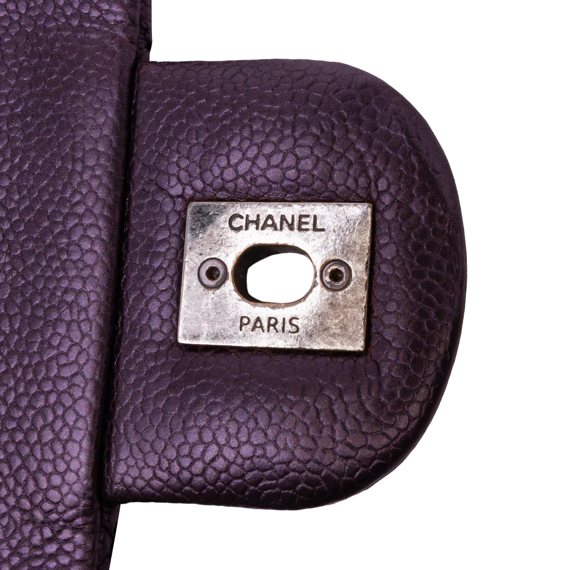 Chanel Jumbo Quilted Caviar Easy Flap