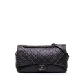 Chanel Jumbo Quilted Iridescent Caviar Easy Flap