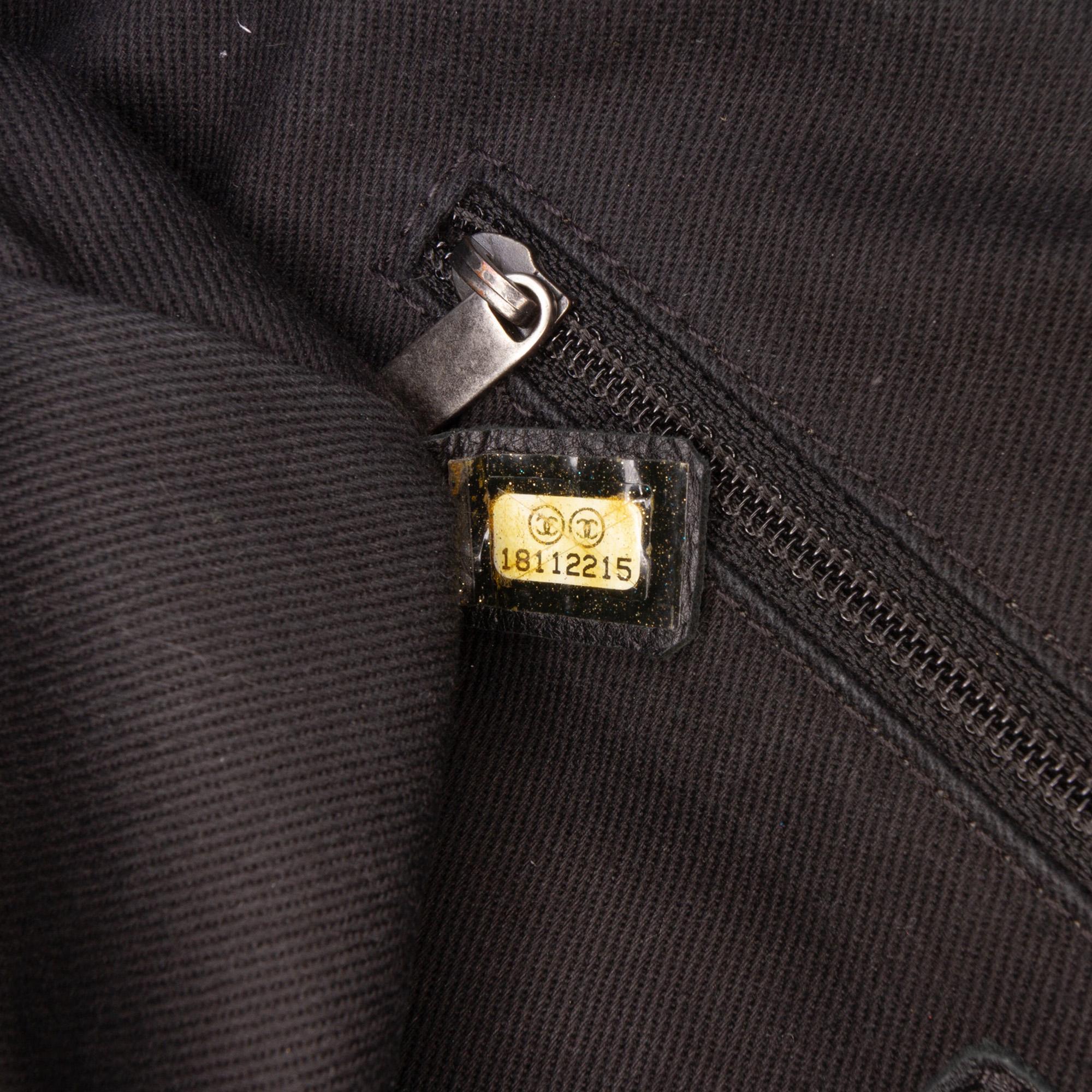 Chanel Jumbo Quilted Iridescent Caviar Easy Flap