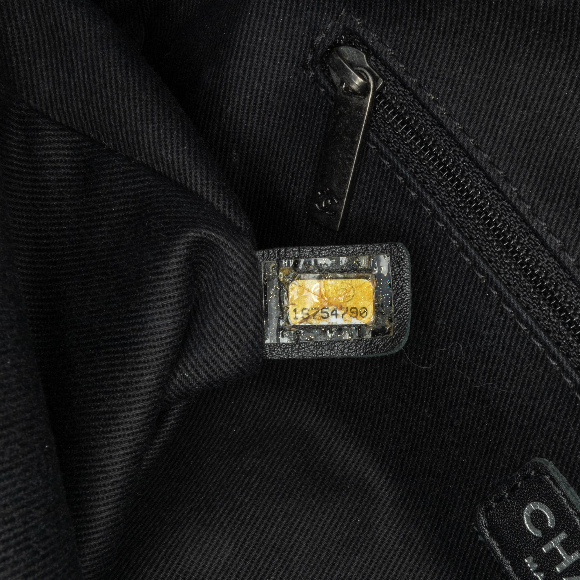Chanel Jumbo Quilted Iridescent Caviar Easy Flap
