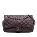 Chanel Jumbo Quilted Iridescent Caviar Easy Flap