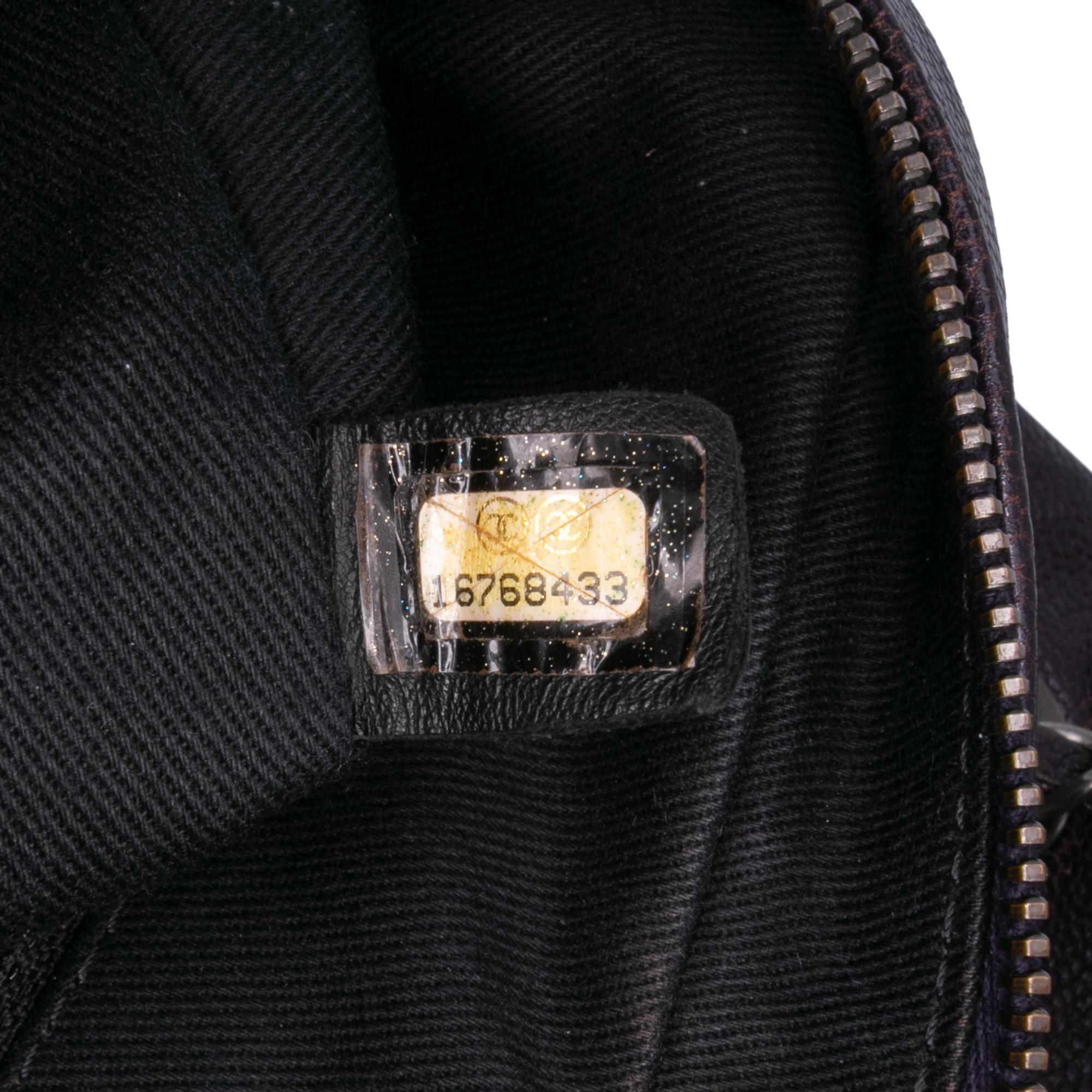 Chanel Jumbo Quilted Iridescent Caviar Easy Flap