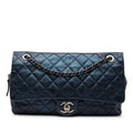 Chanel Jumbo Quilted Iridescent Caviar Easy Flap