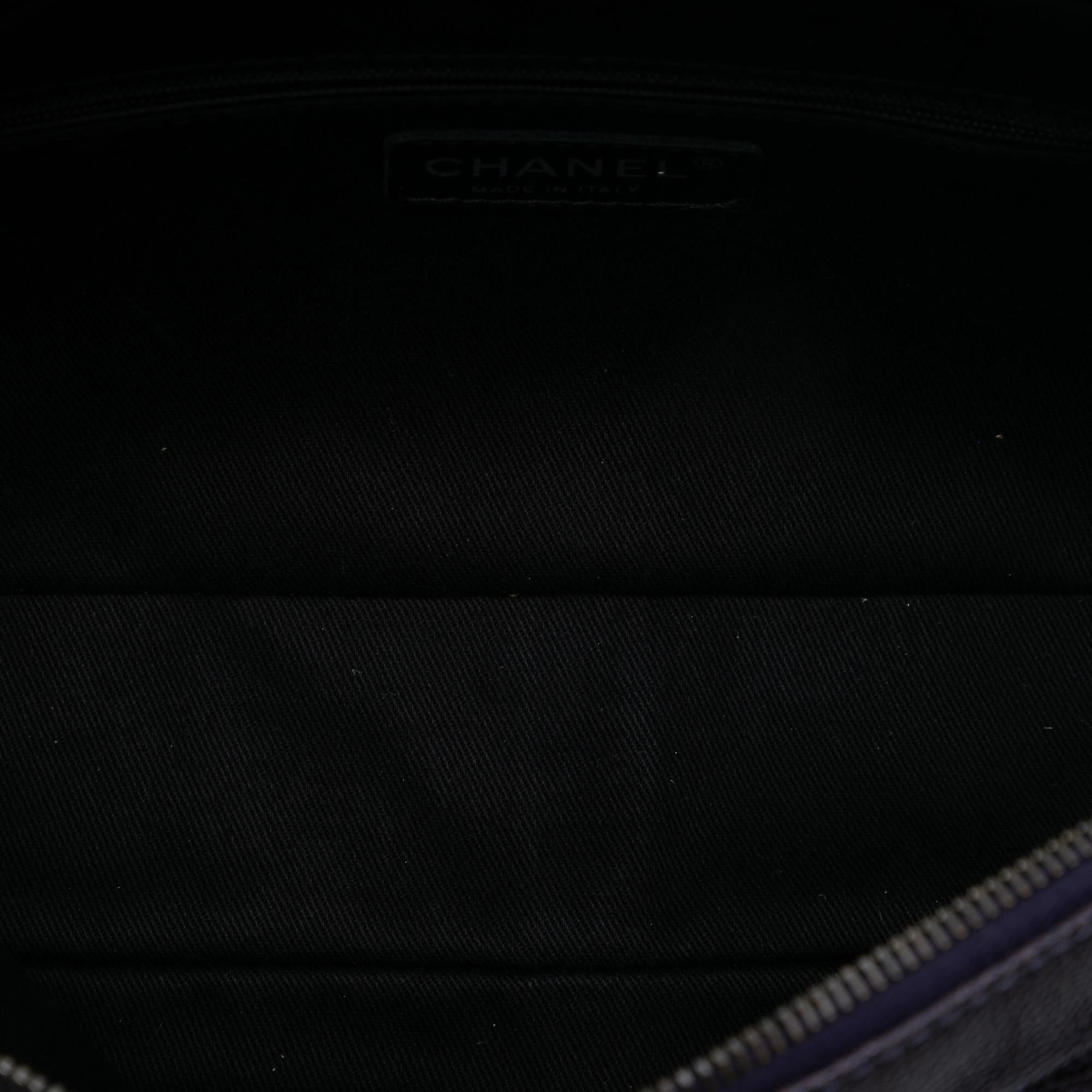 Chanel Jumbo Quilted Iridescent Caviar Easy Flap