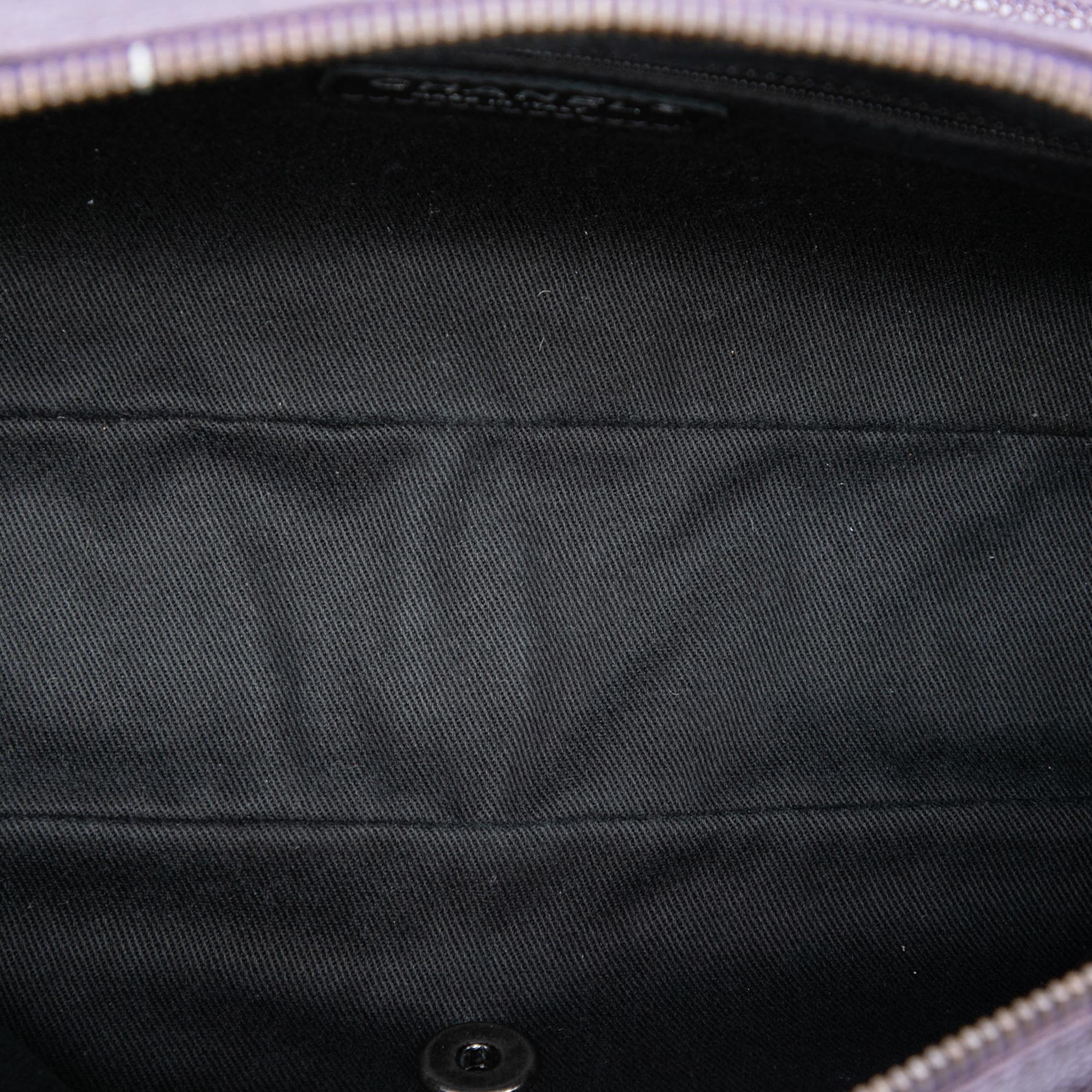 Chanel Jumbo Quilted Iridescent Caviar Easy Flap