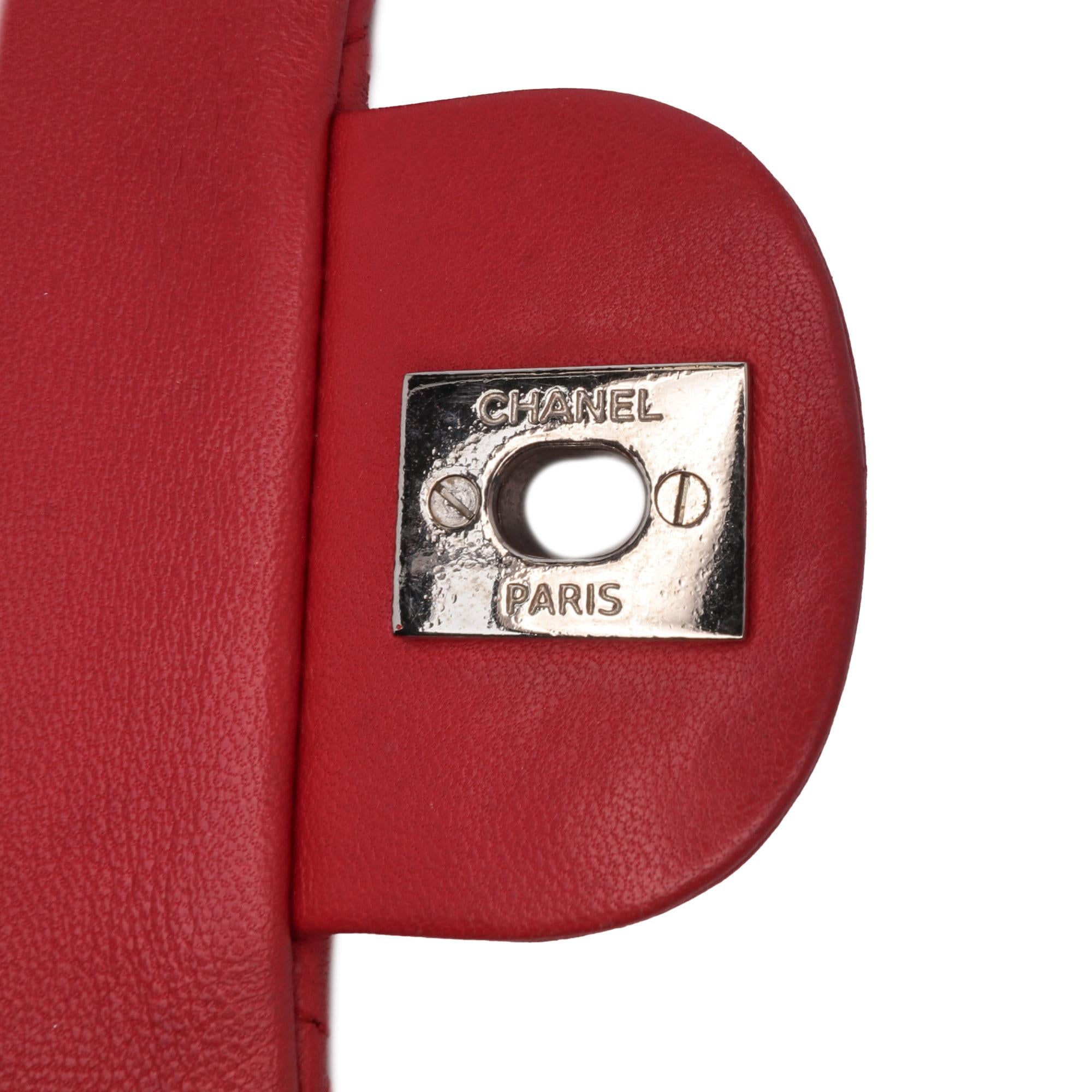 Chanel Jumbo Quilted Lambskin 3 Accordion Flap