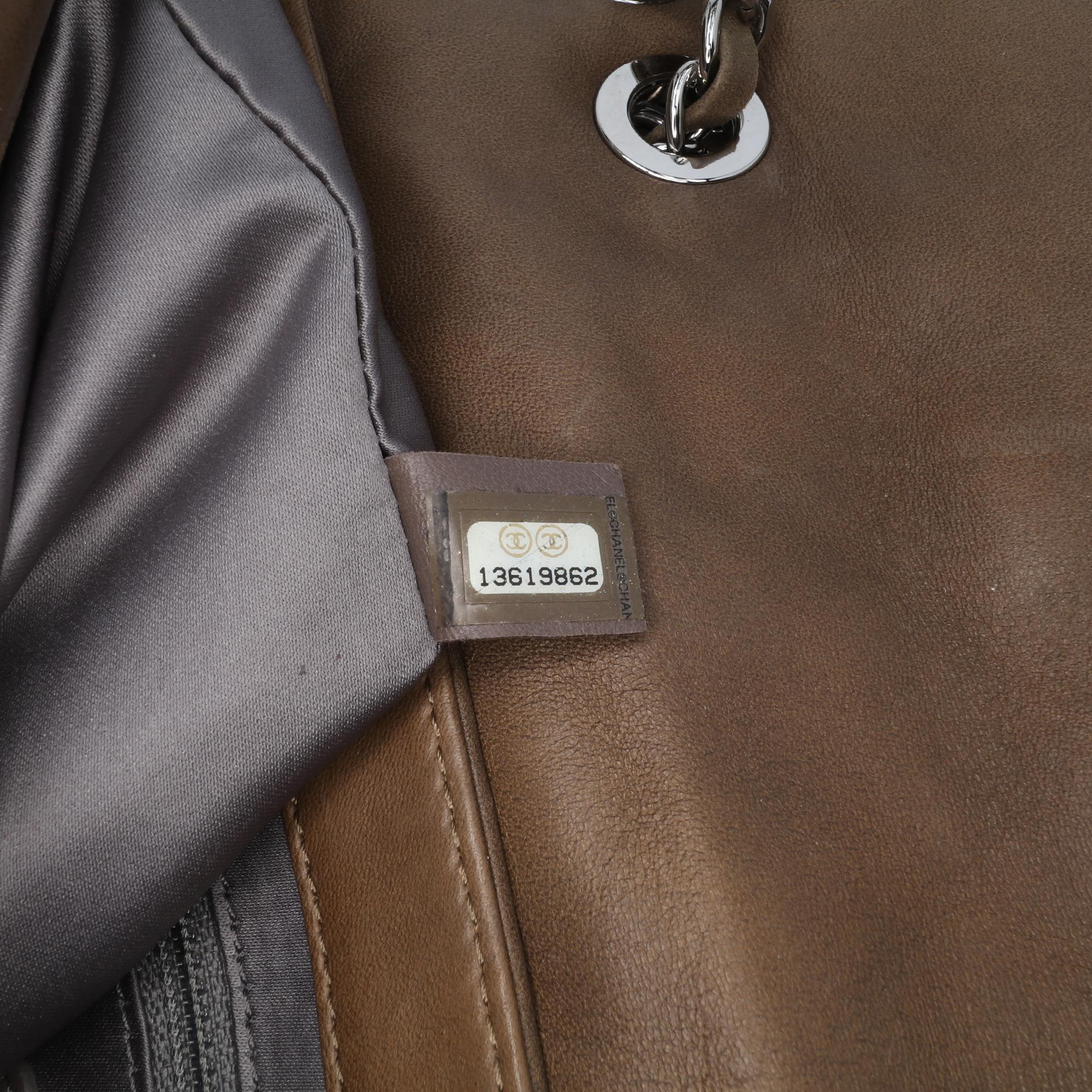 Chanel Jumbo Quilted Lambskin Coco Rain Flap