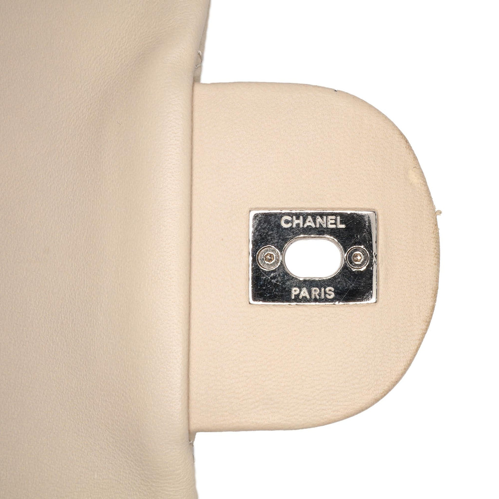 Chanel Jumbo Quilted Lambskin Coco Rain Flap