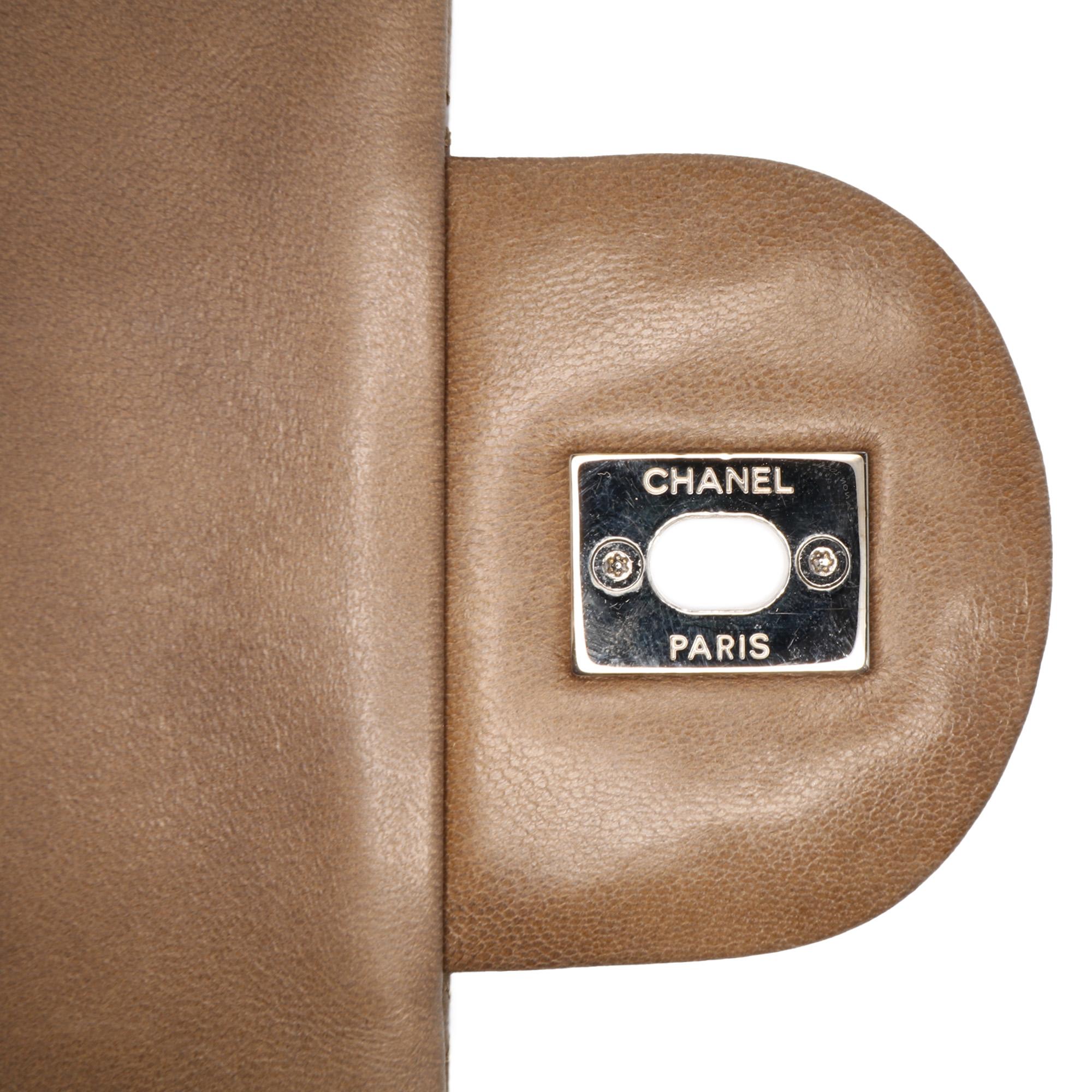 Chanel Jumbo Quilted Lambskin Coco Rain Flap