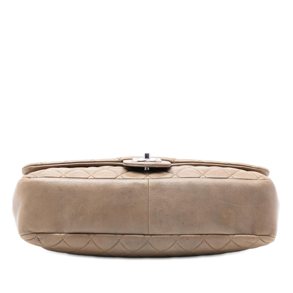 Chanel Jumbo Quilted Lambskin Coco Rain Flap