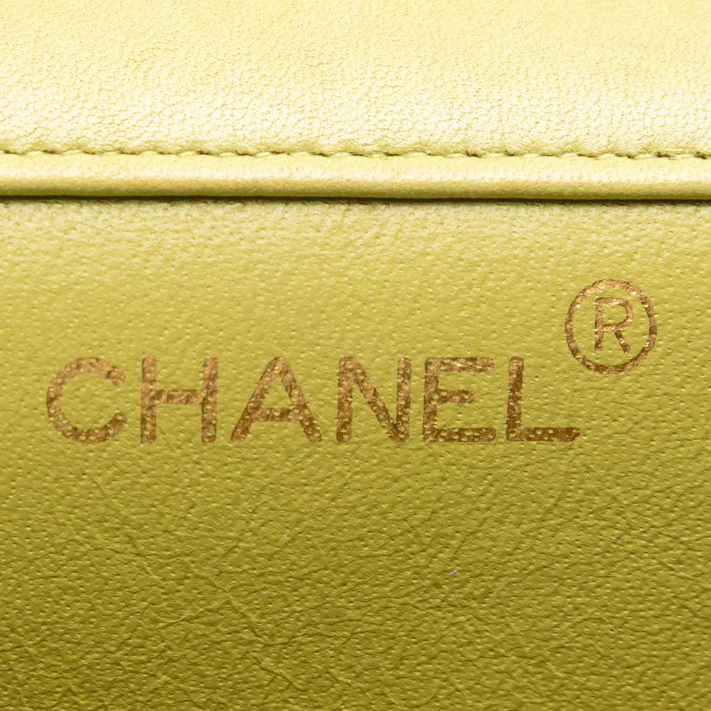 Chanel Jumbo Quilted Lambskin Double Sided Flap