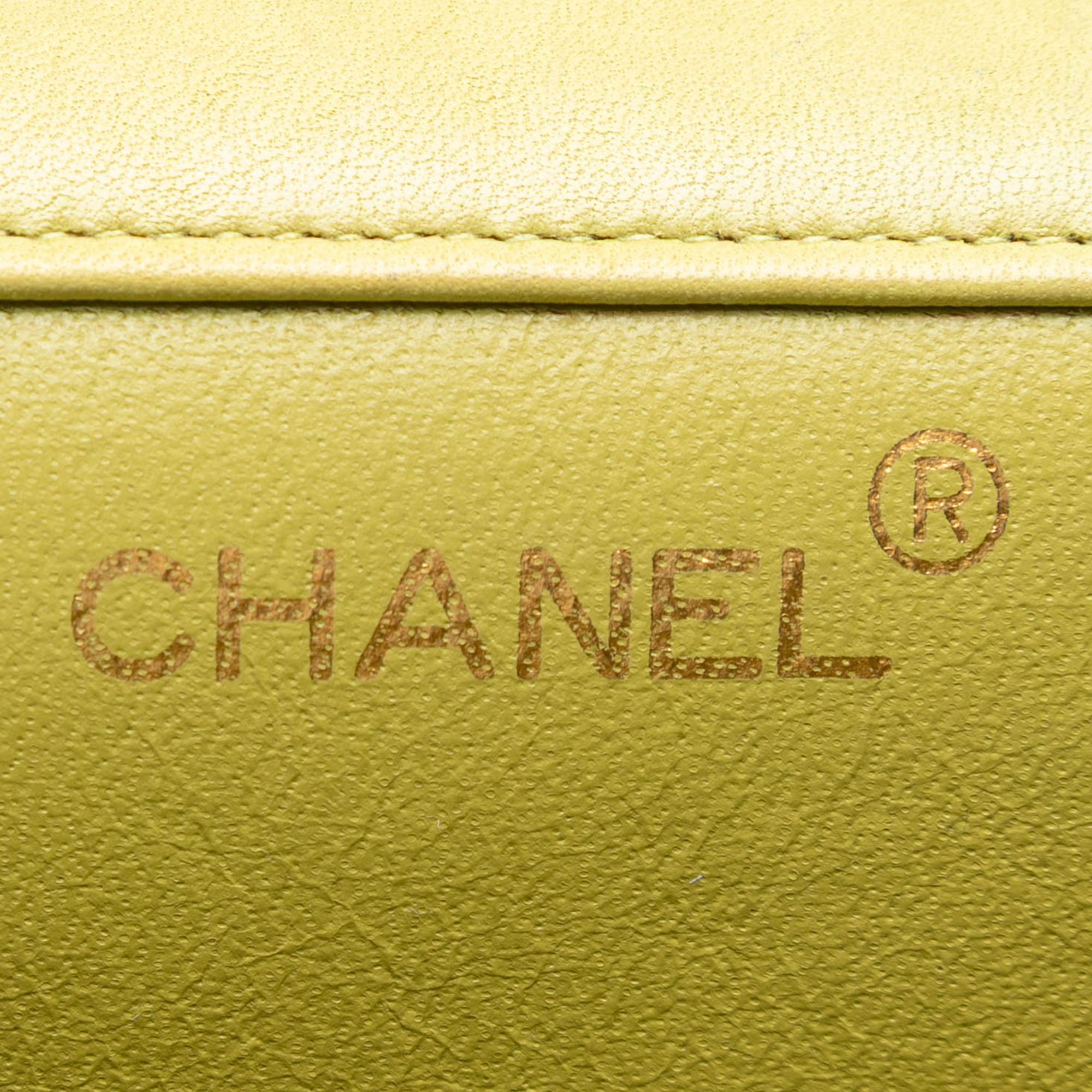 Chanel Jumbo Quilted Lambskin Double Sided Flap
