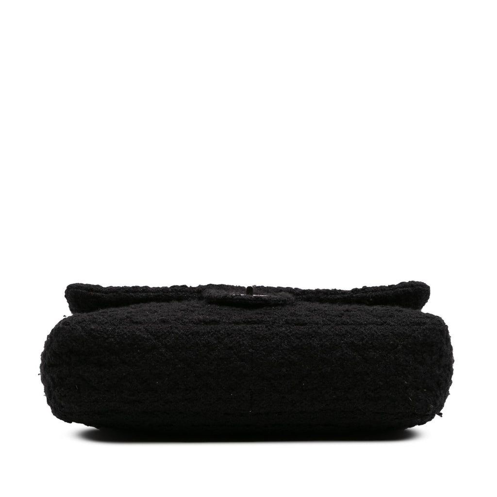 Chanel Jumbo Reissue 2.55 Quilted Tweed Easy Messenger Flap