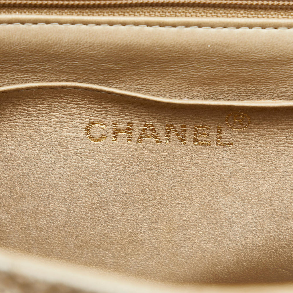 Chanel Jumbo XL Classic Cotton Single Flap (SHG-YZOG3l)