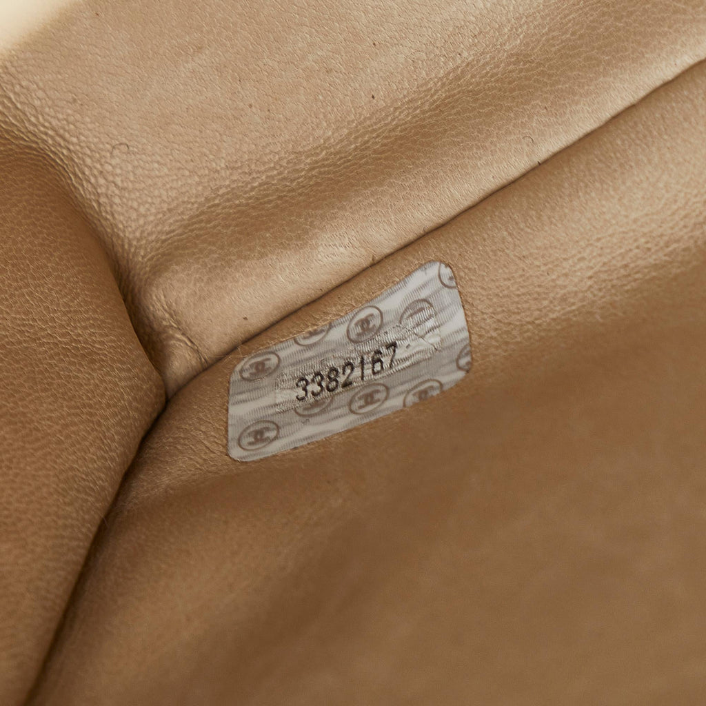 Chanel Jumbo XL Classic Cotton Single Flap (SHG-YZOG3l)