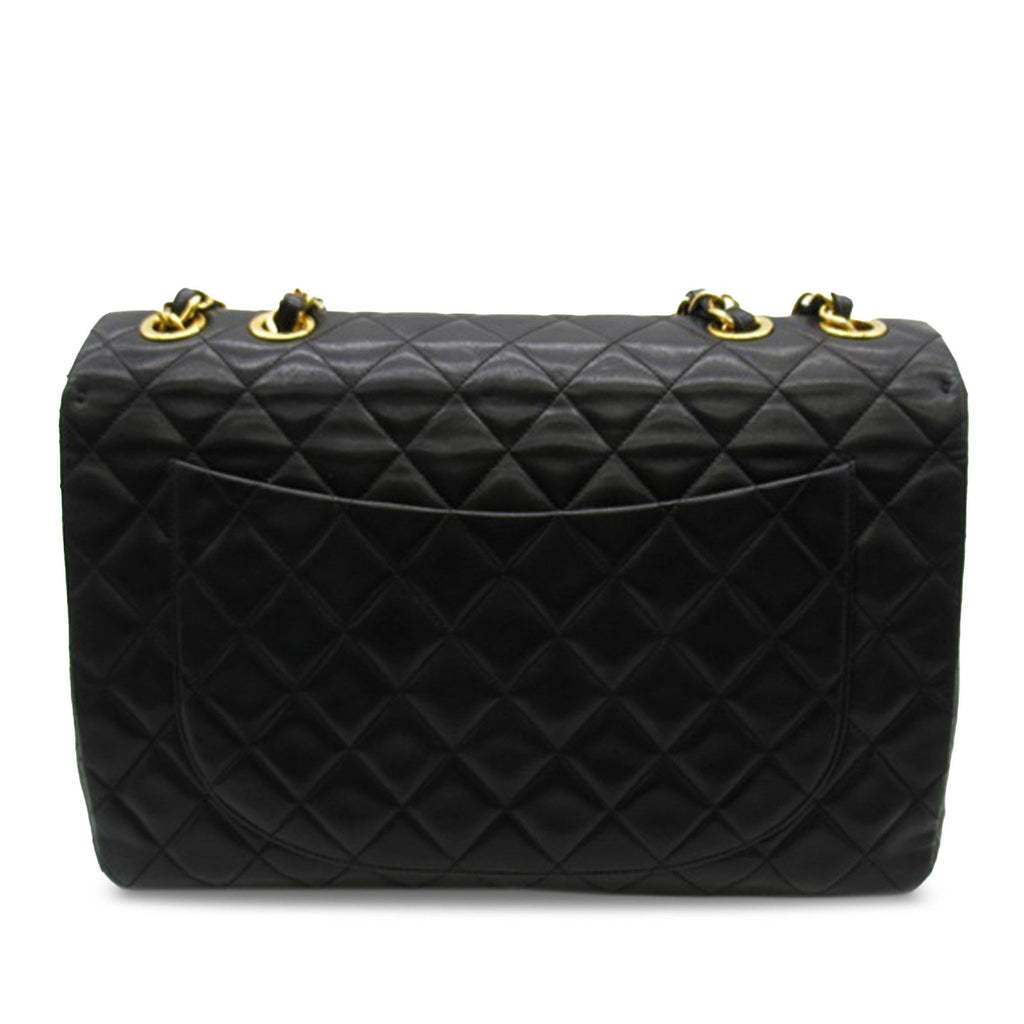 Chanel Jumbo XL Classic Lambskin Maxi Single Flap (SHG-yE27Fd)