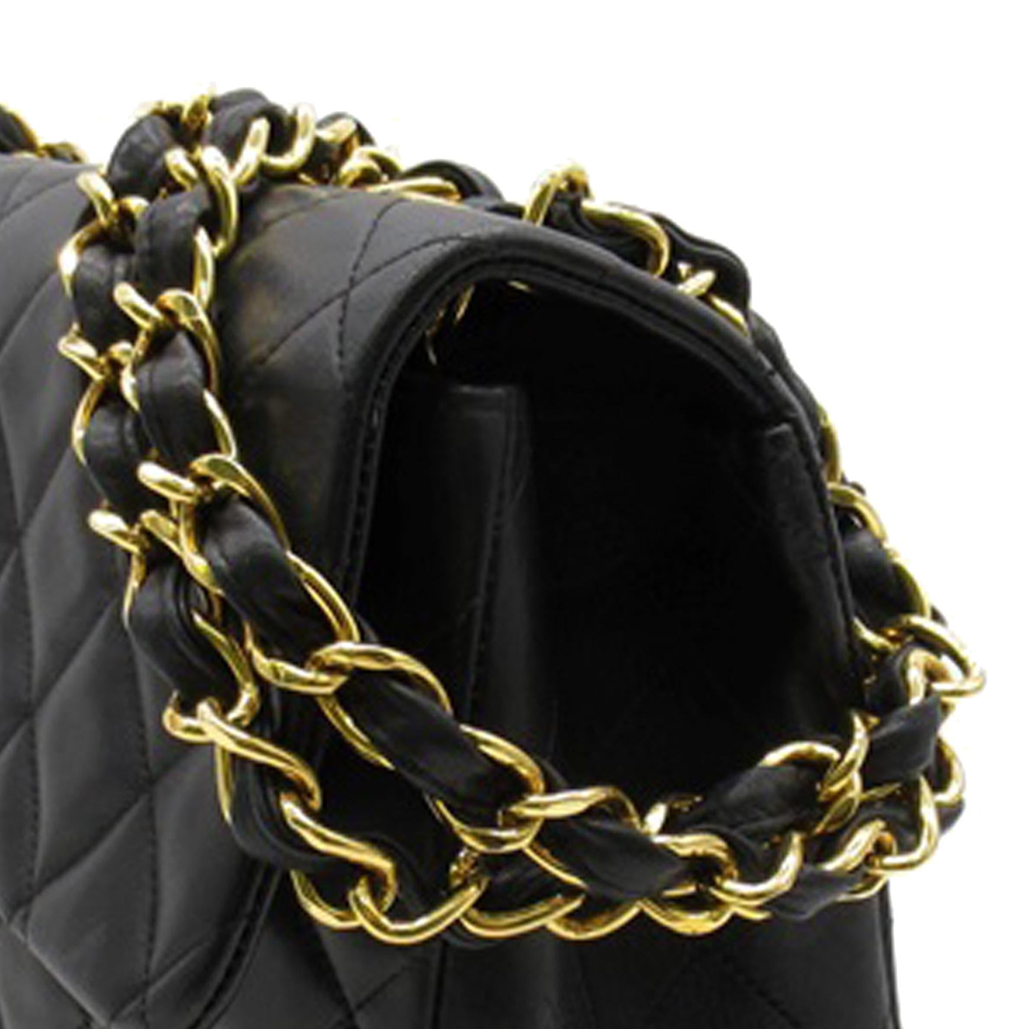 Chanel Jumbo XL Classic Lambskin Maxi Single Flap (SHG-yE27Fd)