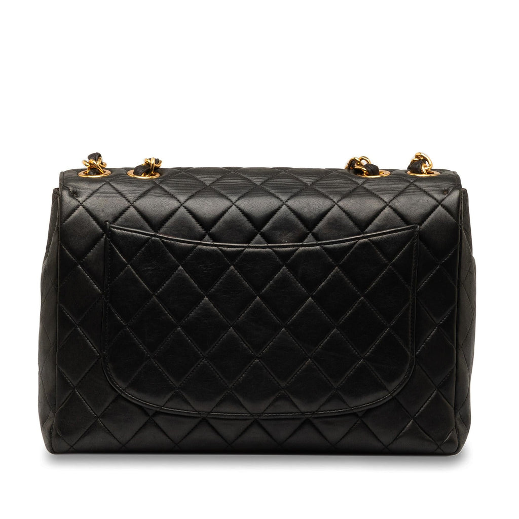 Chanel Jumbo XL Classic Lambskin Single Flap (SHG-cqY9eg)