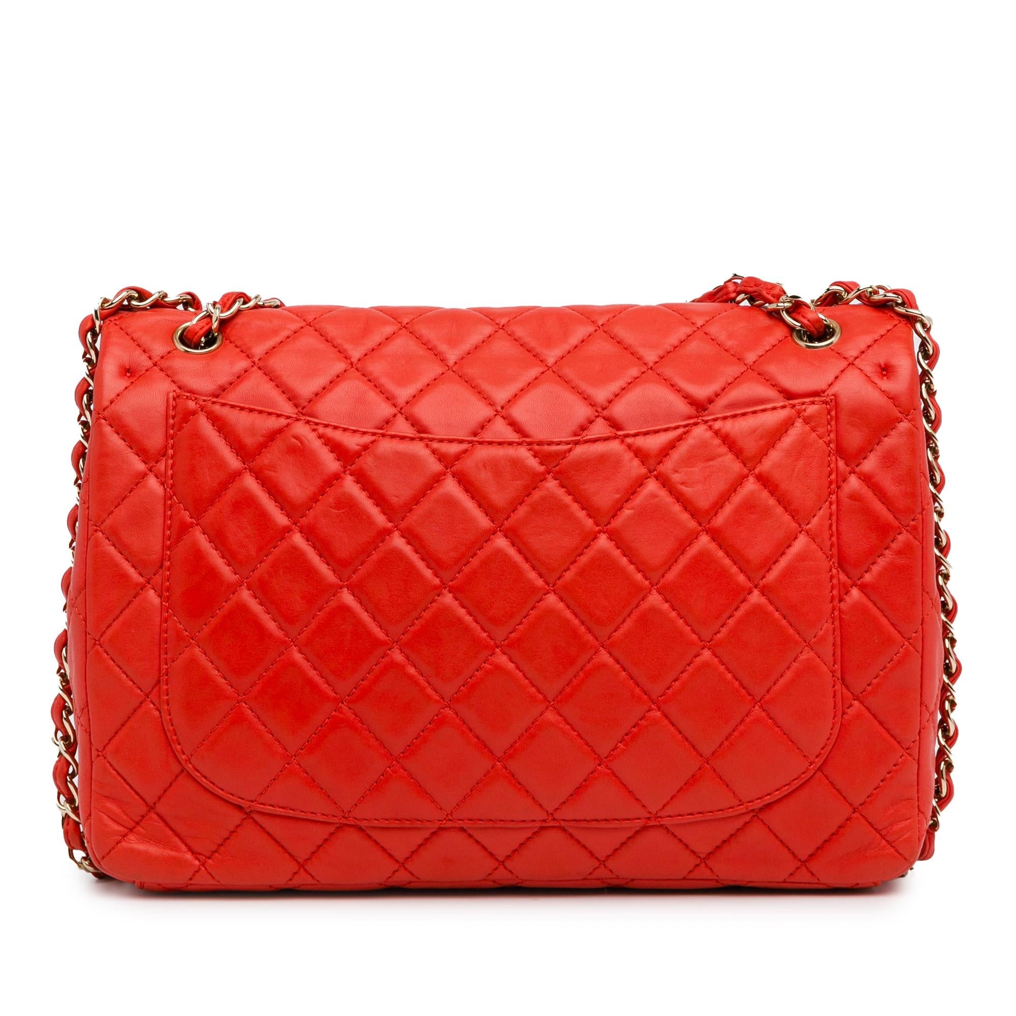 Chanel Jumbo XL Classic Lambskin Single Flap