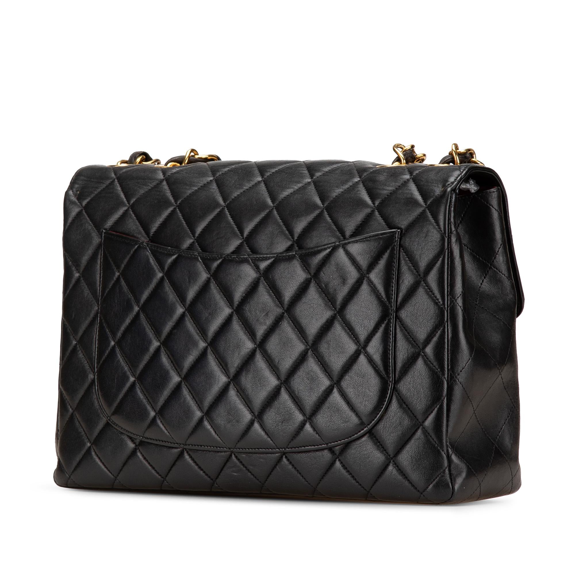 Chanel Jumbo XL Classic Lambskin Single Flap