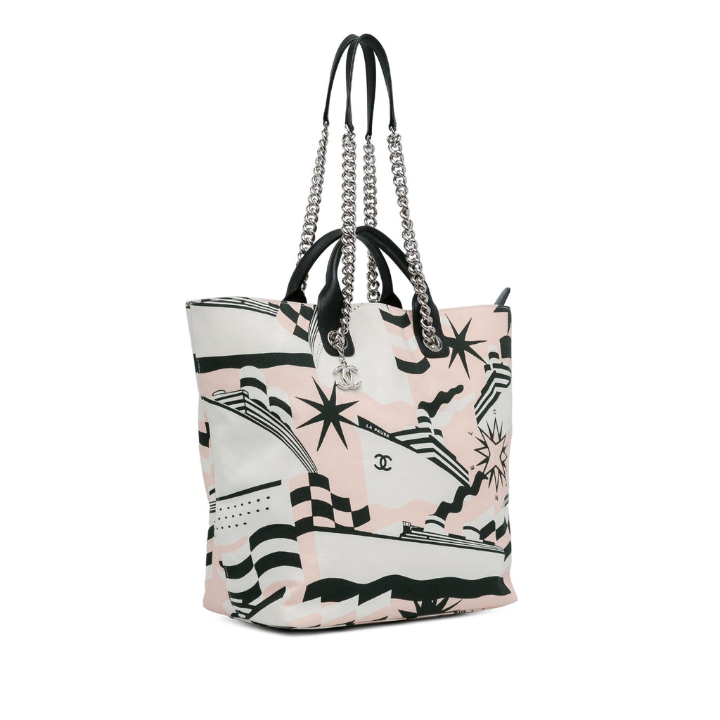 Chanel La Pausa Bay Shopping Tote (SHG-tn2HR3)