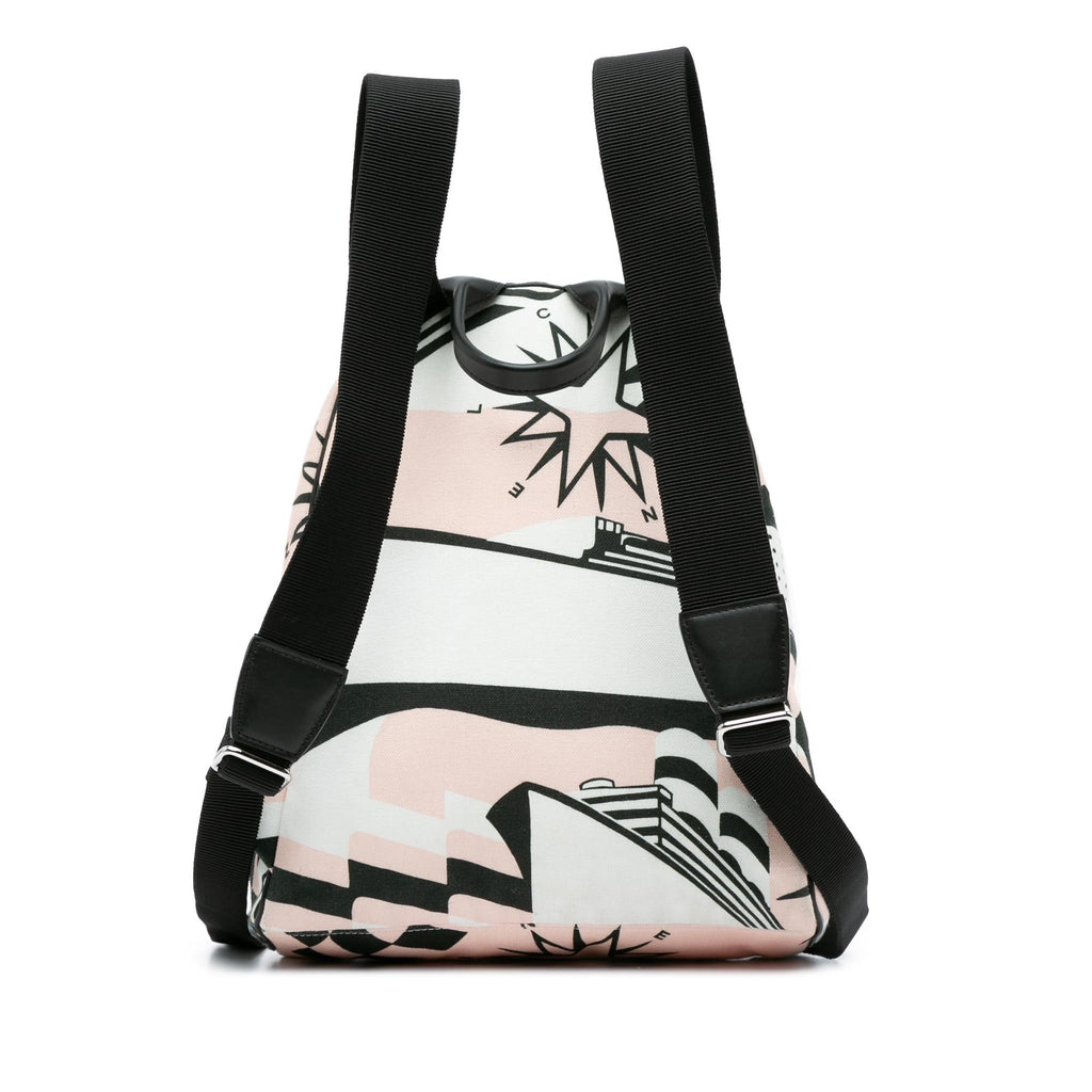 Chanel La Pausa Canvas Backpack (SHG-AtjvN7)
