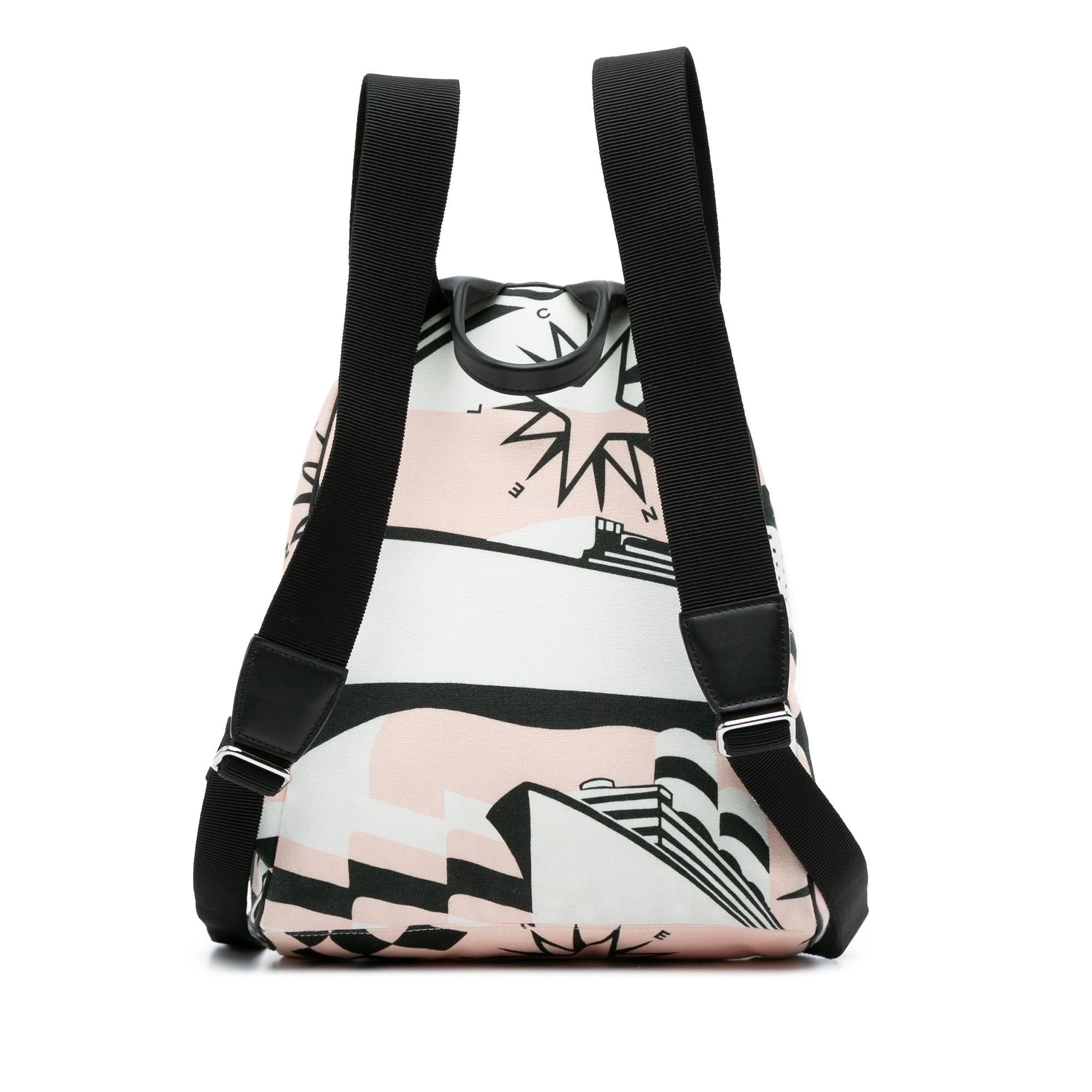 Chanel La Pausa Canvas Backpack (SHG-AtjvN7)