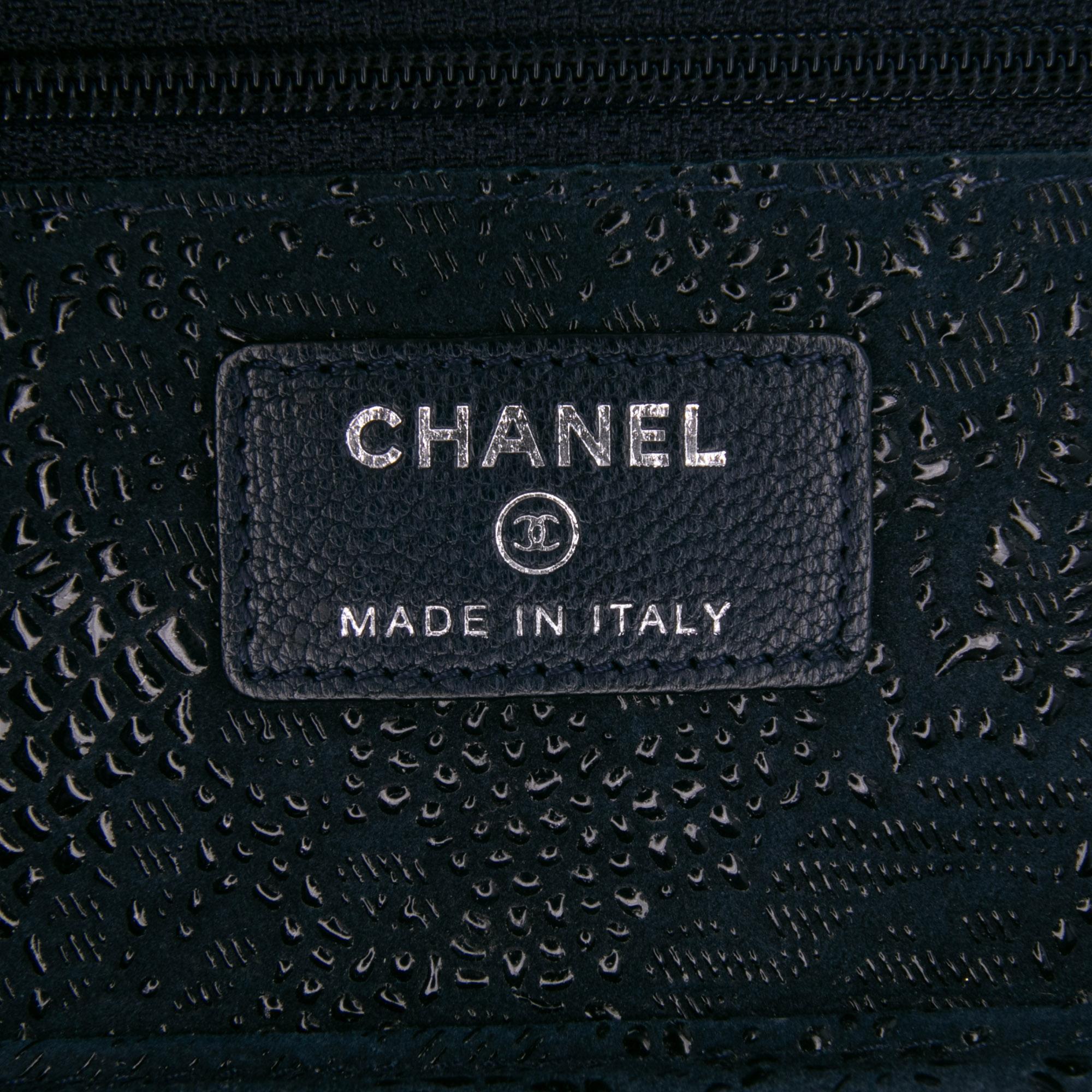 Chanel Lace Overlay Goatskin Wallet On Chain