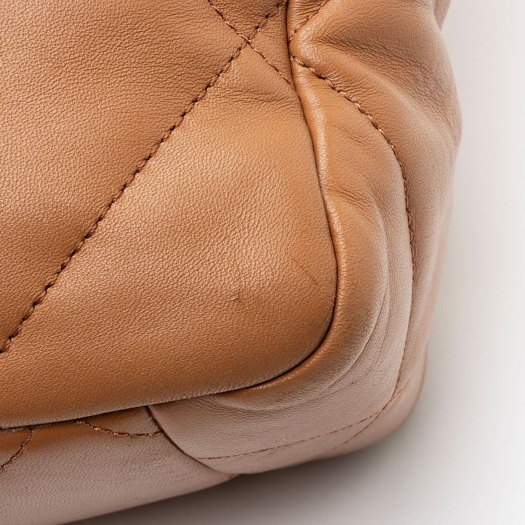 Chanel Lambskin 19 East/West Shopping Tote