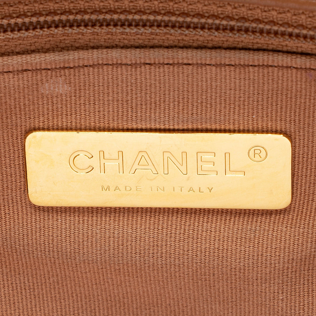Chanel Lambskin 19 East/West Shopping Tote