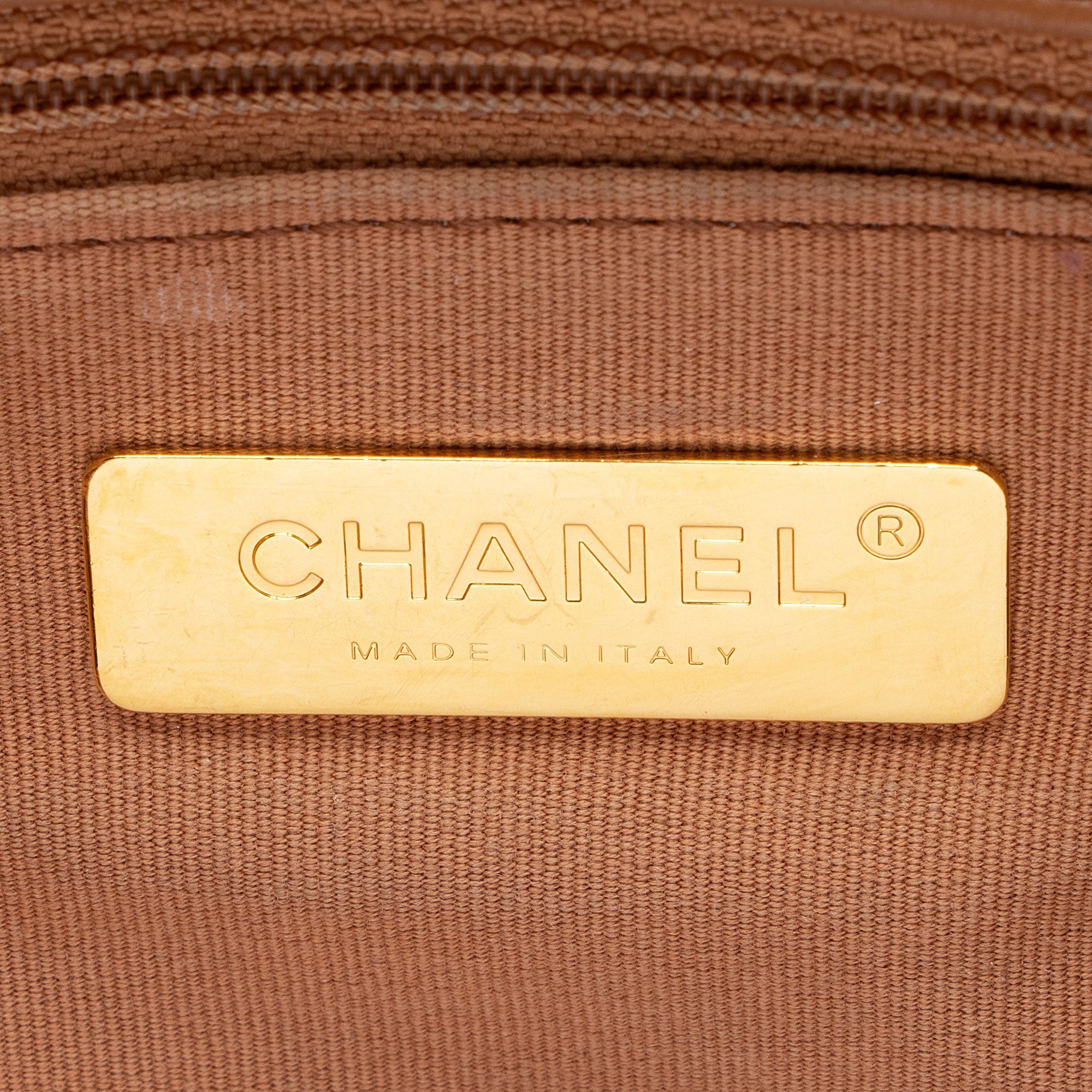 Chanel Lambskin 19 East/West Shopping Tote