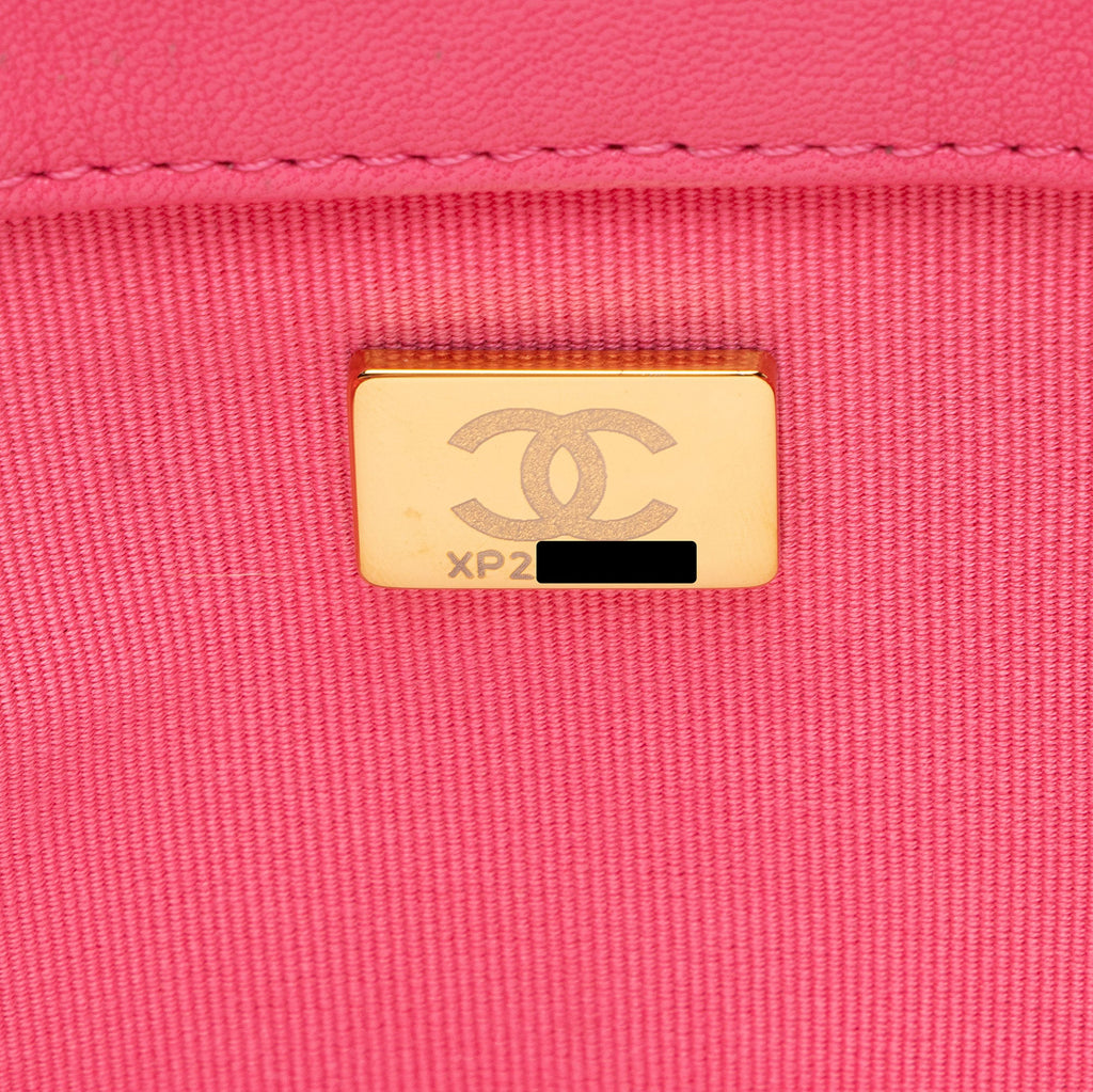 Chanel Lambskin 19 East/West Shopping Tote