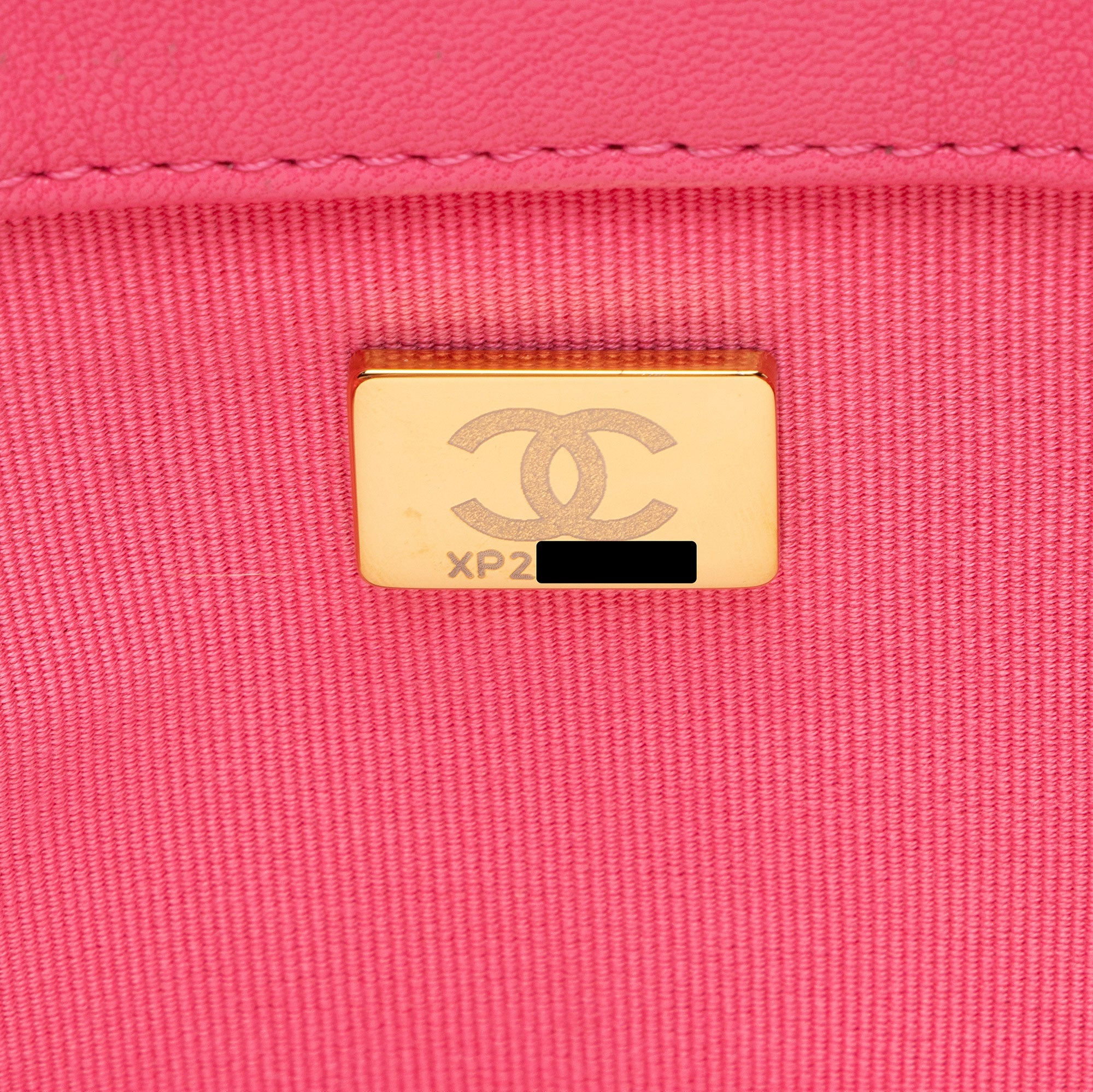Chanel Lambskin 19 East/West Shopping Tote