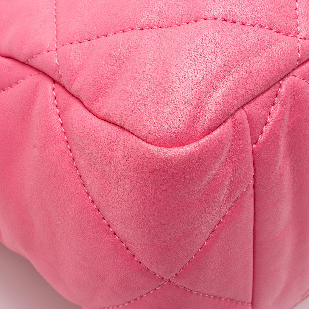 Chanel Lambskin 19 East/West Shopping Tote