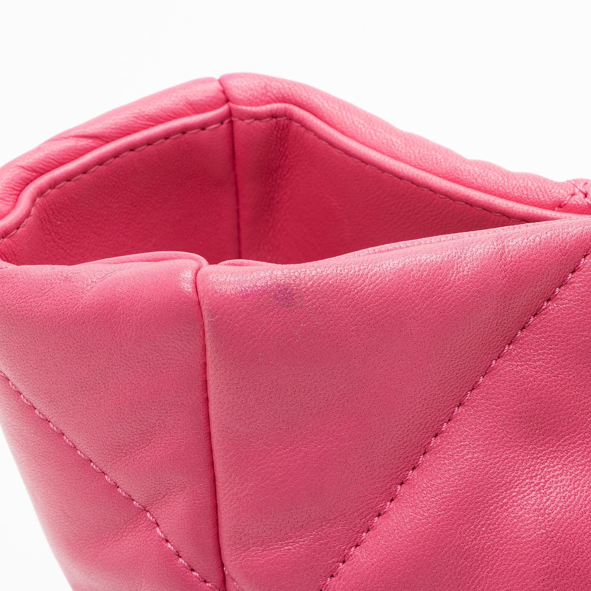 Chanel Lambskin 19 East/West Shopping Tote