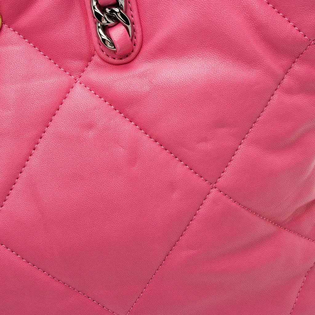 Chanel Lambskin 19 East/West Shopping Tote