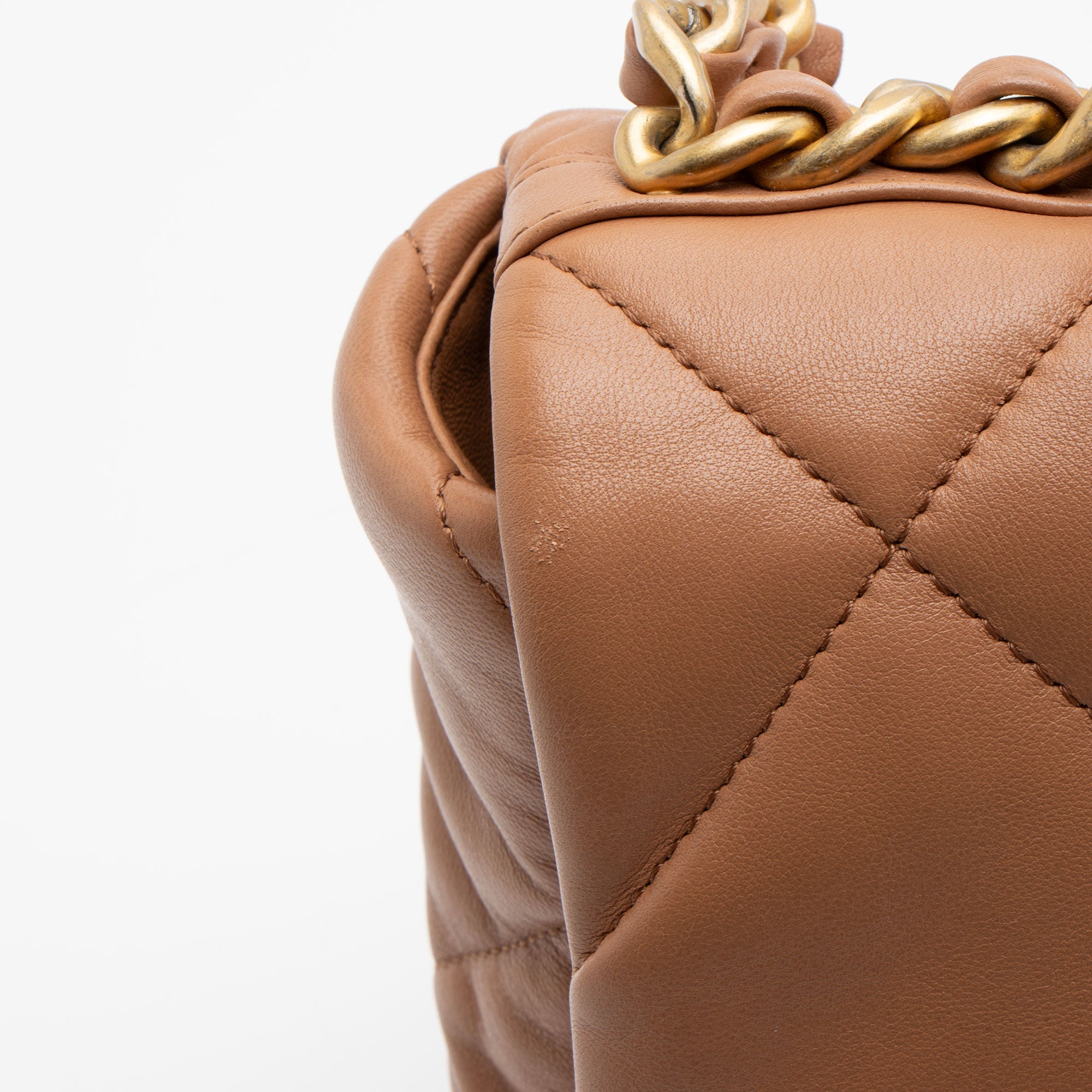 Chanel Lambskin 19 Large Flap Shoulder Bag (SHF-fY8hAg)