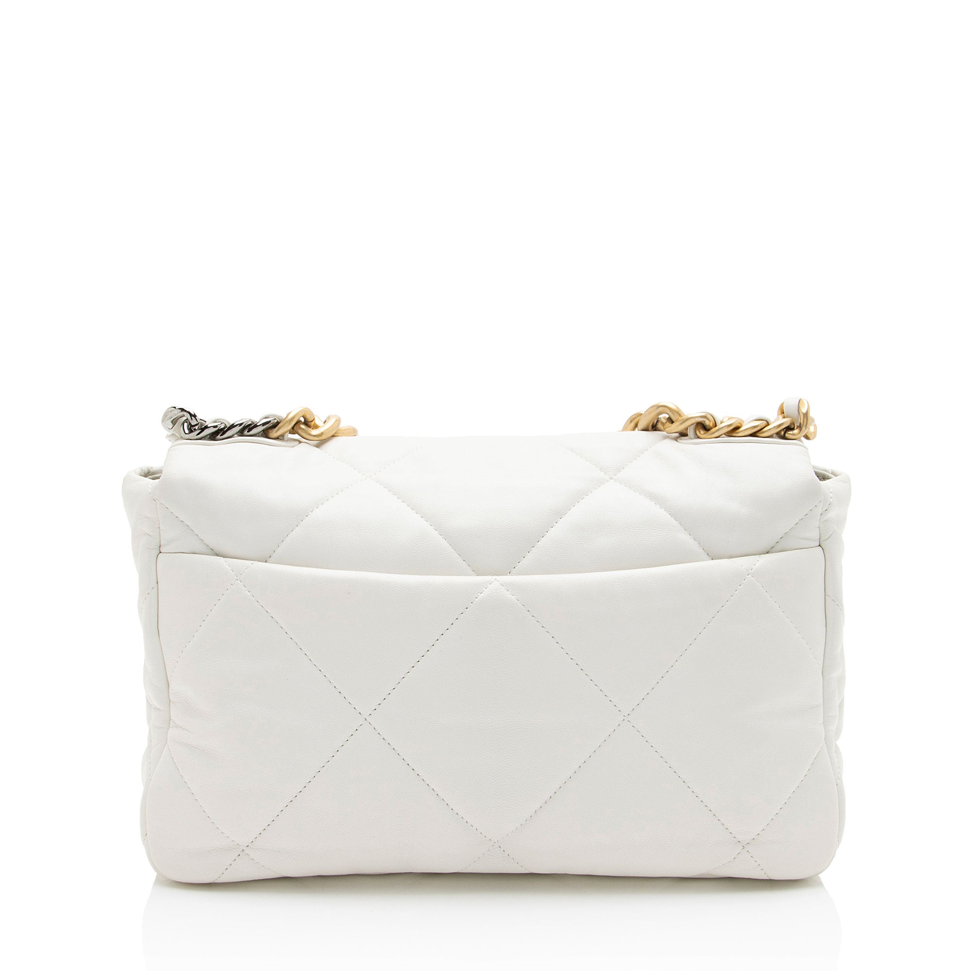 Chanel Lambskin 19 Large Flap Shoulder Bag