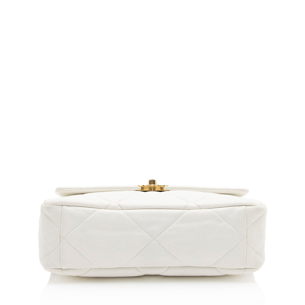 Chanel Lambskin 19 Large Flap Shoulder Bag