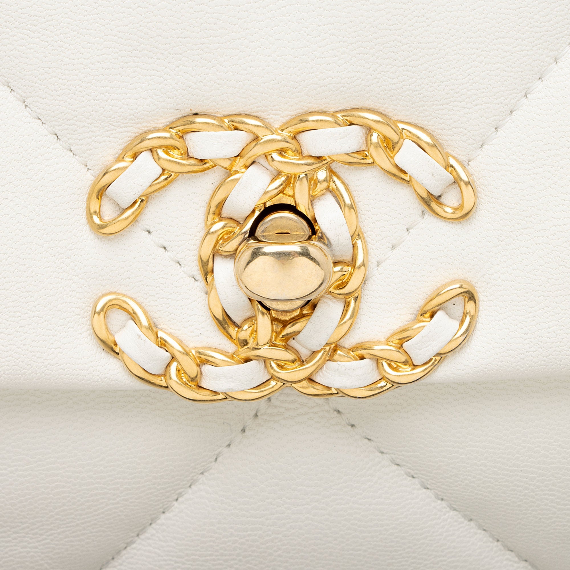Chanel Lambskin 19 Large Flap Shoulder Bag