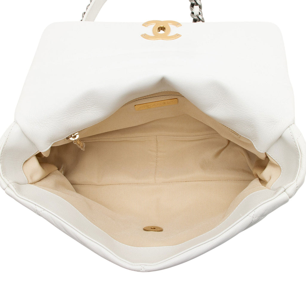Chanel Lambskin 19 Large Flap Shoulder Bag