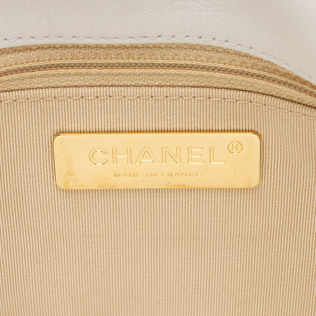 Chanel Lambskin 19 Large Flap Shoulder Bag