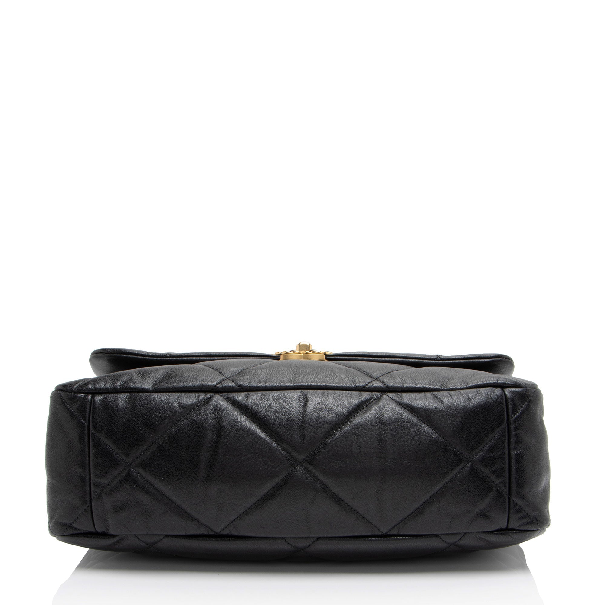 Chanel Lambskin 19 Maxi Flap Shoulder Bag